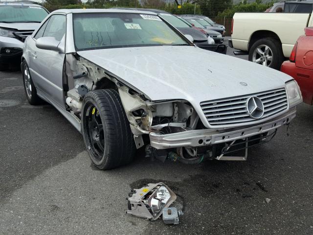 WDBFA68F62F202133 - 2002 MERCEDES-BENZ SL 500 SILVER photo 1