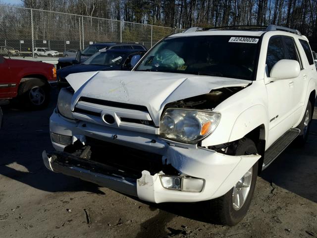 JTEBT17R940030884 - 2004 TOYOTA 4RUNNER LI WHITE photo 2