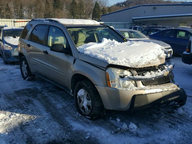 2CNDL23F356134192 - 2005 CHEVROLET EQUINOX LS TAN photo 1