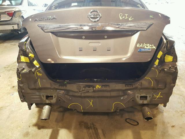 1N4AL3AP0DC185170 - 2013 NISSAN ALTIMA 2.5 GRAY photo 9