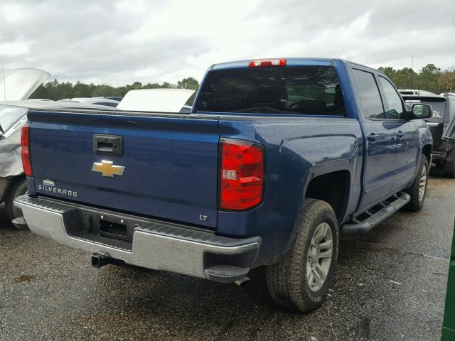 3GCPCREC7HG429950 - 2017 CHEVROLET SILVERADO BLUE photo 4