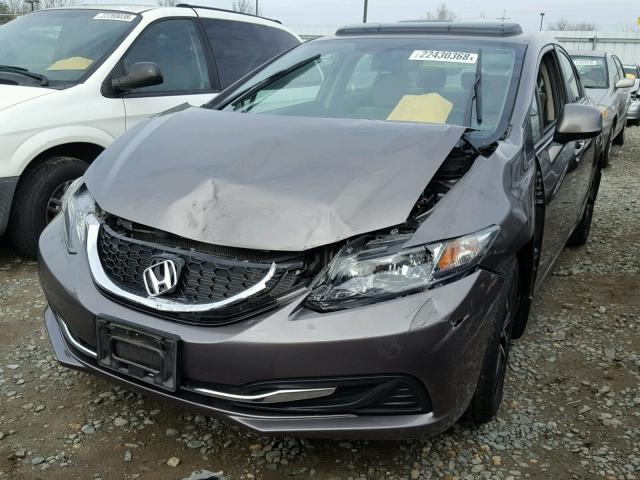 19XFB2F81DE256965 - 2013 HONDA CIVIC EX 石墨色 照片 2