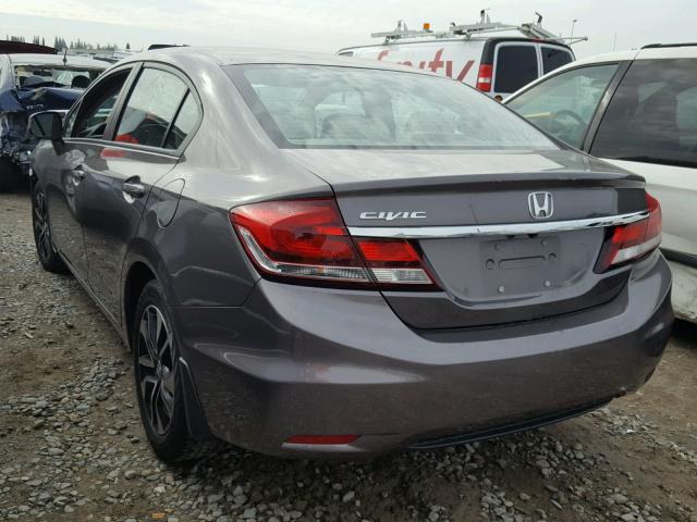19XFB2F81DE256965 - 2013 HONDA CIVIC EX 石墨色 照片 3