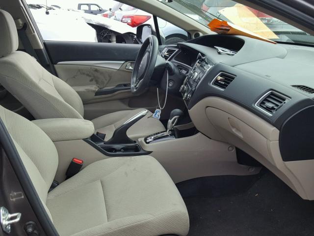 19XFB2F81DE256965 - 2013 HONDA CIVIC EX 石墨色 照片 5