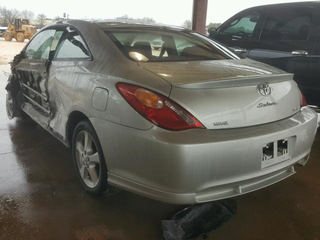 4T1CA38P15U058868 - 2005 TOYOTA CAMRY SOLA SILVER photo 3