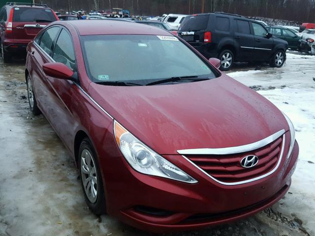 5NPEB4AC8BH210013 - 2011 HYUNDAI SONATA GLS MAROON photo 1