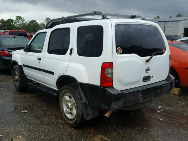 5N1ED28TX2C540313 - 2002 NISSAN XTERRA XE WHITE photo 3