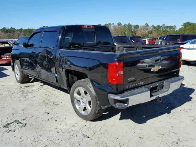 3GCPCREC3FG420627 - 2015 CHEVROLET SILVERADO BLACK photo 3