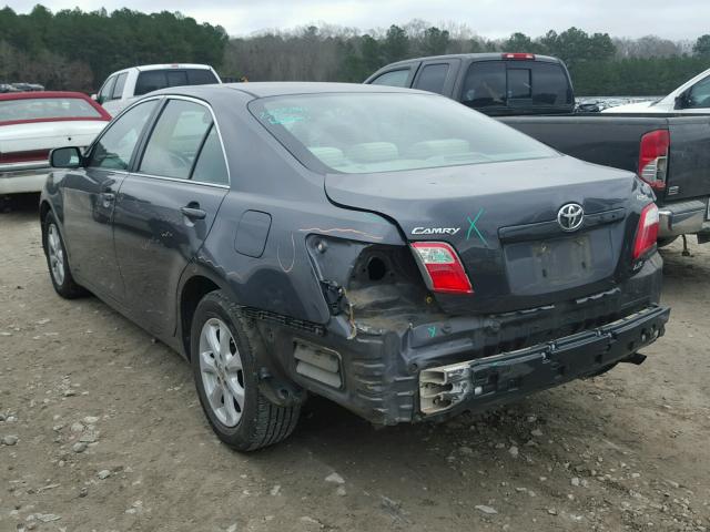 4T1BE46K29U384875 - 2009 TOYOTA CAMRY BASE GRAY photo 3