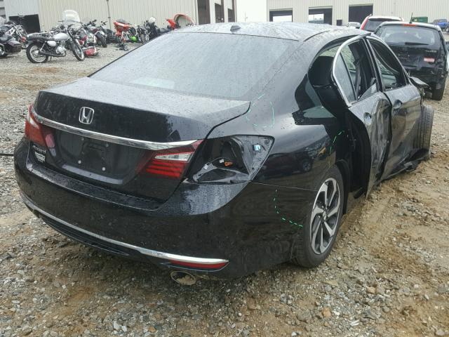 1HGCR2F84HA137008 - 2017 HONDA ACCORD EXL BLACK photo 4