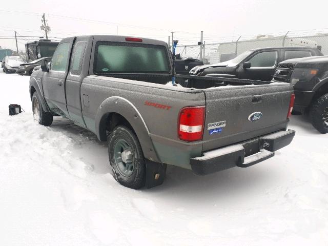 1FTYR44U58PA12418 - 2008 FORD RANGER SUP GRAY photo 3