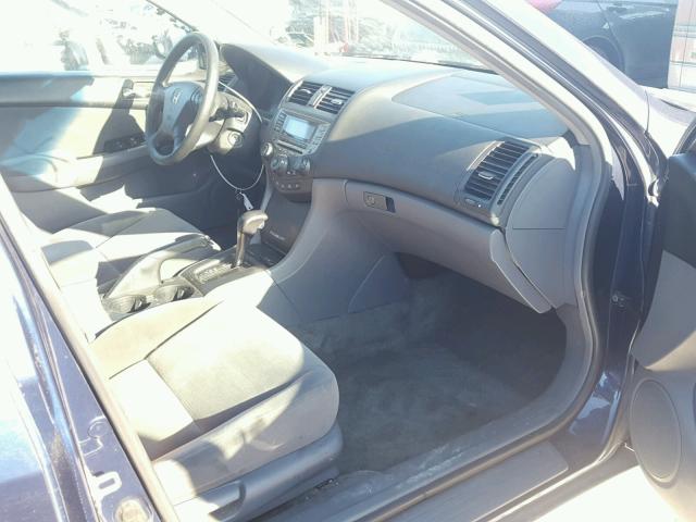 1HGCM66407A104718 - 2007 HONDA ACCORD SE BLUE photo 5