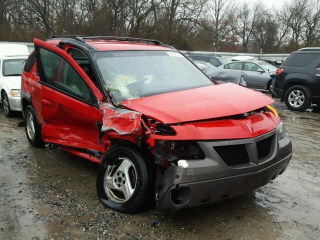 3G7DA03E61S501912 - 2001 PONTIAC AZTEK RED photo 1