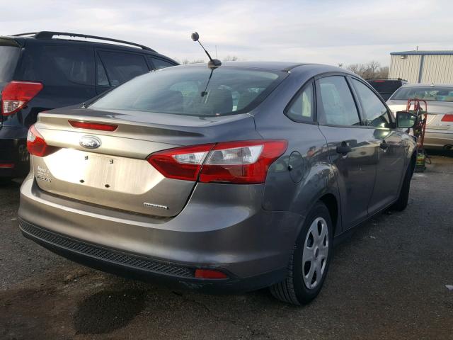 1FADP3E25EL183402 - 2014 FORD FOCUS S GRAY photo 4