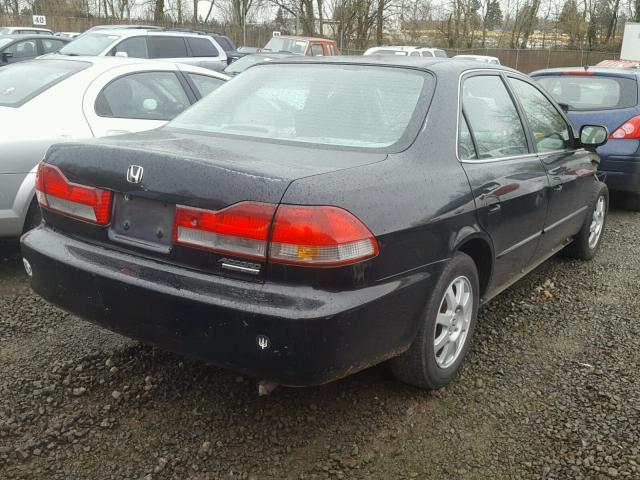 1HGCG66832A169078 - 2002 HONDA ACCORD EX BLACK photo 4