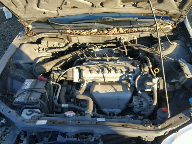 1HGCG66832A169078 - 2002 HONDA ACCORD EX BLACK photo 7