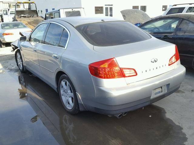 JNKCV51E83M332625 - 2003 INFINITI G35 GRAY photo 3