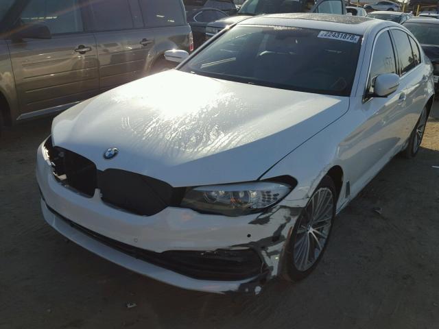 WBAJA5C32HWA35135 - 2017 BMW 530 I WHITE photo 2