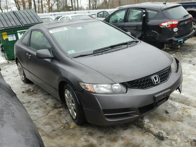 2HGFG1B61AH533941 - 2010 HONDA CIVIC LX GRAY photo 1