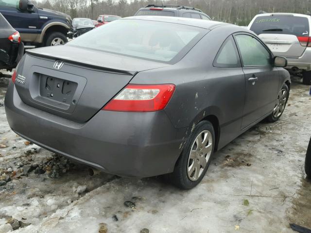 2HGFG1B61AH533941 - 2010 HONDA CIVIC LX GRAY photo 4