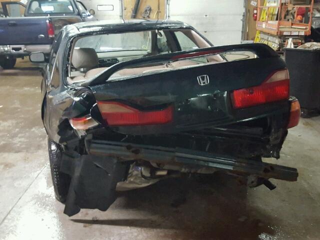 1HGCG1650YA074883 - 2000 HONDA ACCORD EX GREEN photo 9