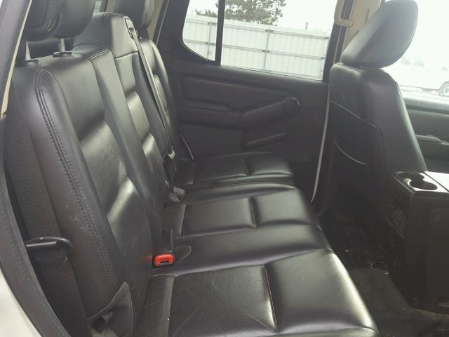1FMEU5D8XAUF01247 - 2010 FORD EXPLORER S WHITE photo 6