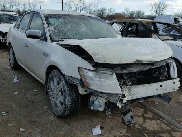 1FAHP25WX9G120552 - 2009 FORD TAURUS LIM WHITE photo 1