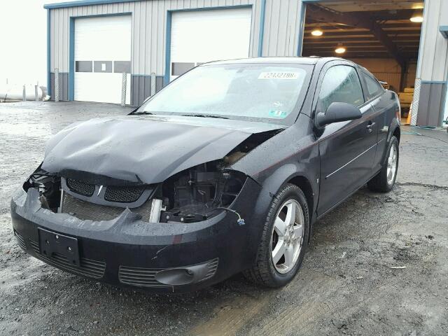 1G2AL15F077126993 - 2007 PONTIAC G5 BLACK photo 2