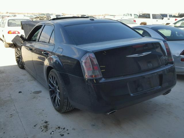 2C3CCABG7EH340600 - 2014 CHRYSLER 300 S BLACK photo 3