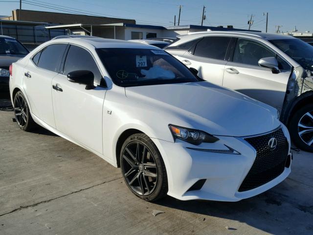 JTHBF1D29F5066811 - 2015 LEXUS IS 250 WHITE photo 1