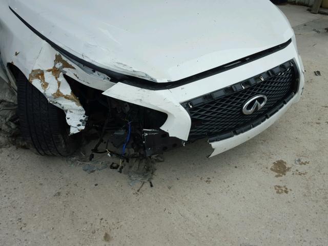 JN1BV7AP3EM689176 - 2014 INFINITI Q50 BASE WHITE photo 9