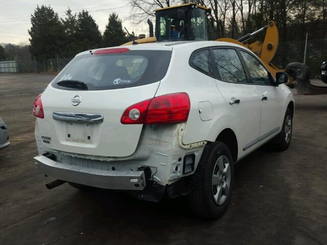 JN8AS5MT5FW667608 - 2015 NISSAN ROGUE SELE WHITE photo 4