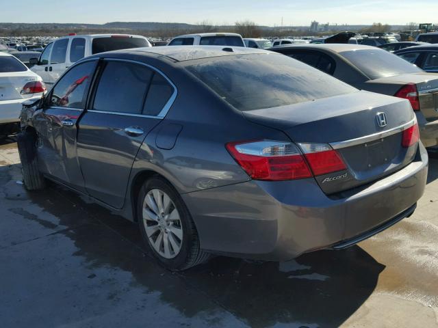 1HGCR2F89FA014799 - 2015 HONDA ACCORD EXL GRAY photo 3