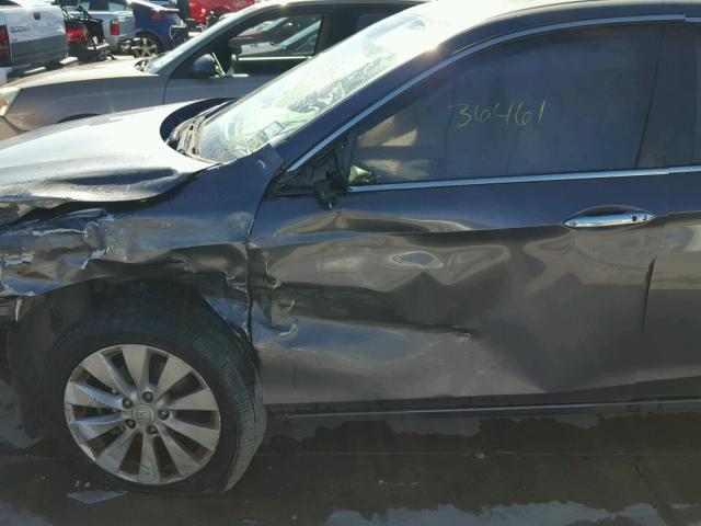 1HGCR2F89FA014799 - 2015 HONDA ACCORD EXL GRAY photo 9