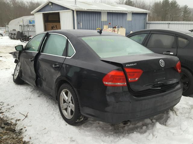 1VWAT7A33FC100577 - 2015 VOLKSWAGEN PASSAT S შავი ფოტო 3