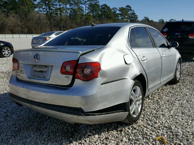 3VWCT71K66M847816 - 2006 VOLKSWAGEN JETTA TDI SILVER photo 4