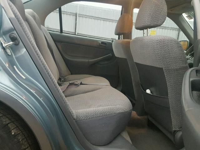 2HGEJ8642XH505637 - 1999 HONDA CIVIC EX ლურჯი ფოტო 6