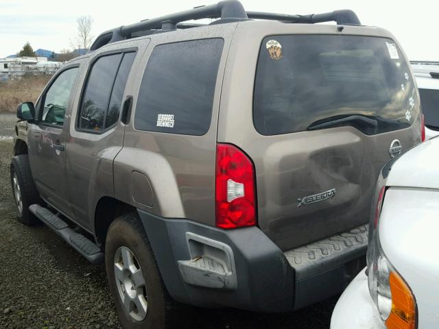 5N1AN08WX6C526086 - 2006 NISSAN XTERRA OFF GOLD photo 3