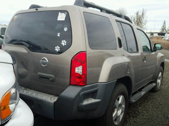 5N1AN08WX6C526086 - 2006 NISSAN XTERRA OFF GOLD photo 4