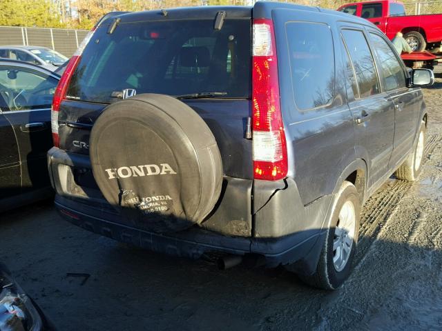 SHSRD78846U429000 - 2006 HONDA CR-V EX BLUE photo 4