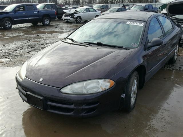 2B3HD46R54H636937 - 2004 DODGE INTREPID S PURPLE photo 2