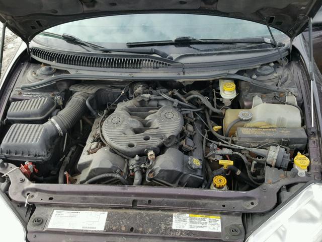 2B3HD46R54H636937 - 2004 DODGE INTREPID S PURPLE photo 7