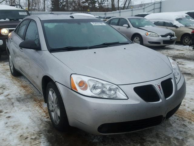 1G2ZH57N884298496 - 2008 PONTIAC G6 GT SILVER photo 1