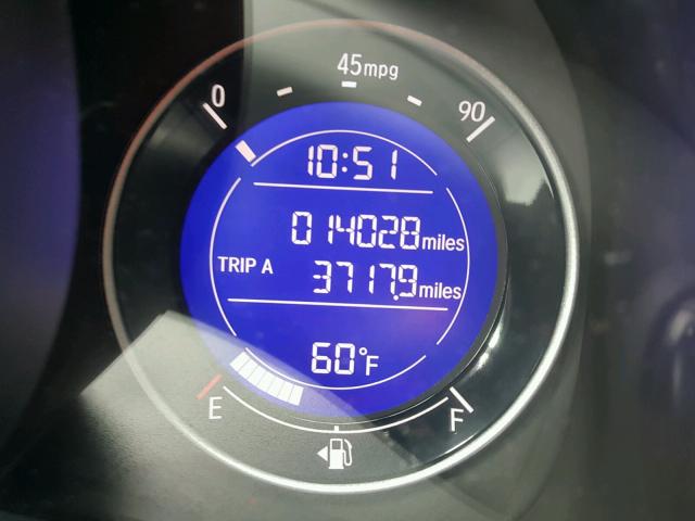 3HGGK5H54HM709238 - 2017 HONDA FIT LX RED photo 8