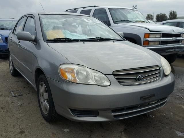 1NXBR38E74Z285984 - 2004 TOYOTA COROLLA CE GRAY photo 1