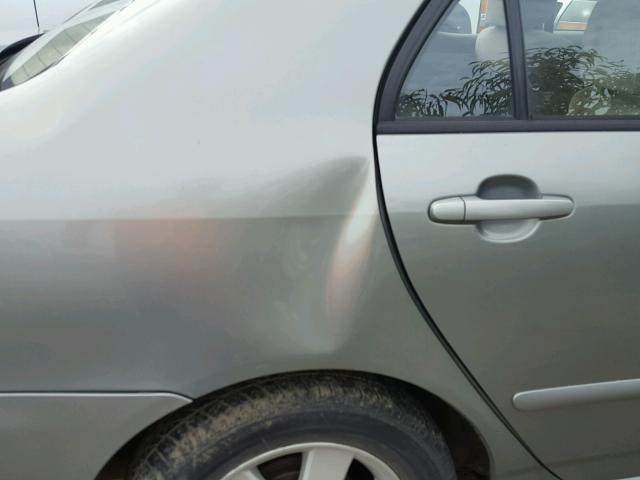 1NXBR38E74Z285984 - 2004 TOYOTA COROLLA CE GRAY photo 10