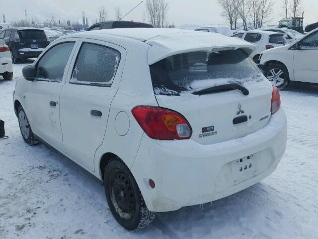 ML32A3HJXEH001432 - 2014 MITSUBISHI MIRAGE DE WHITE photo 3