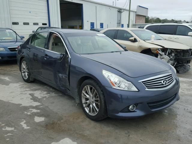 JN1CV6AP7BM305667 - 2011 INFINITI G37 BASE BLUE photo 1