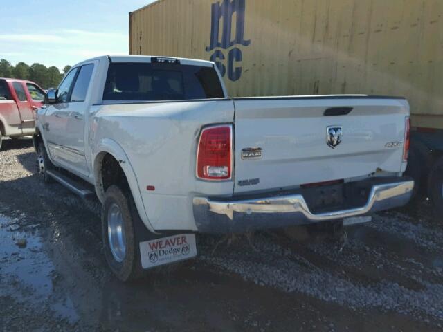 3C63RRKL0HG528926 - 2017 RAM 3500 LONGH WHITE photo 3