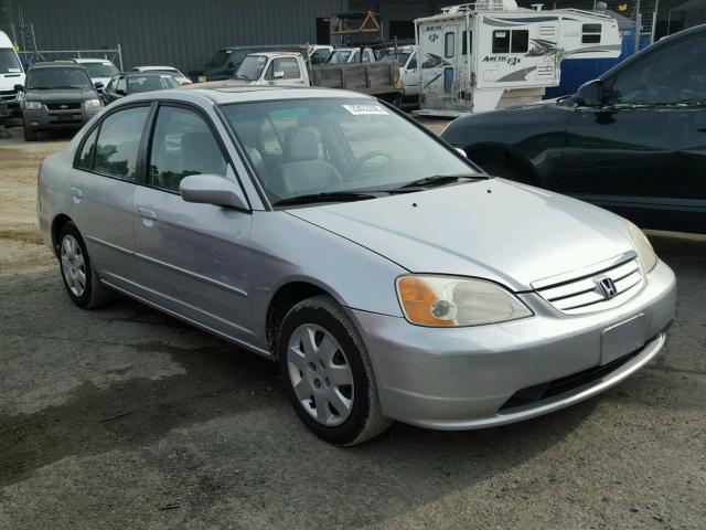 JHMES26752S000257 - 2002 HONDA CIVIC EX SILVER photo 1